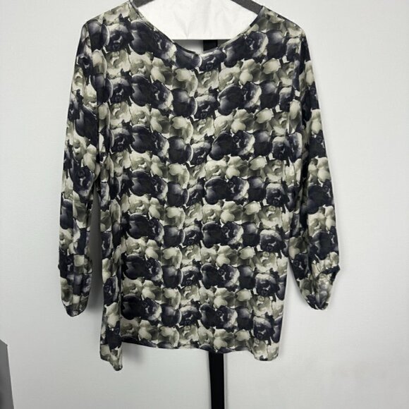 𝅺EUC Marc Cain Size 5, Print Blouse - Picture 3 of 6